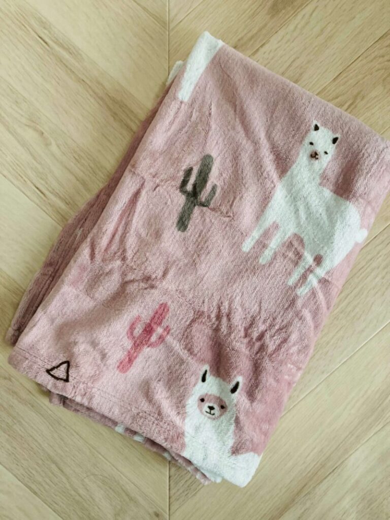 ニトリの子供用毛布